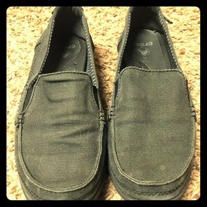 Croc loafers